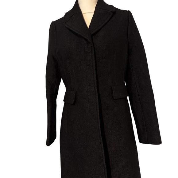 Banana Republic Classic Black Trench Coat | Very Good Condition - Picture 4 of 14